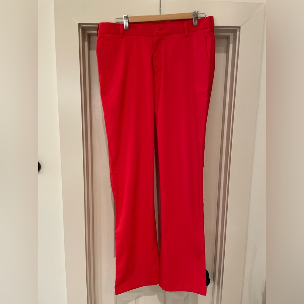 Nike Golf pants red mens 33x34